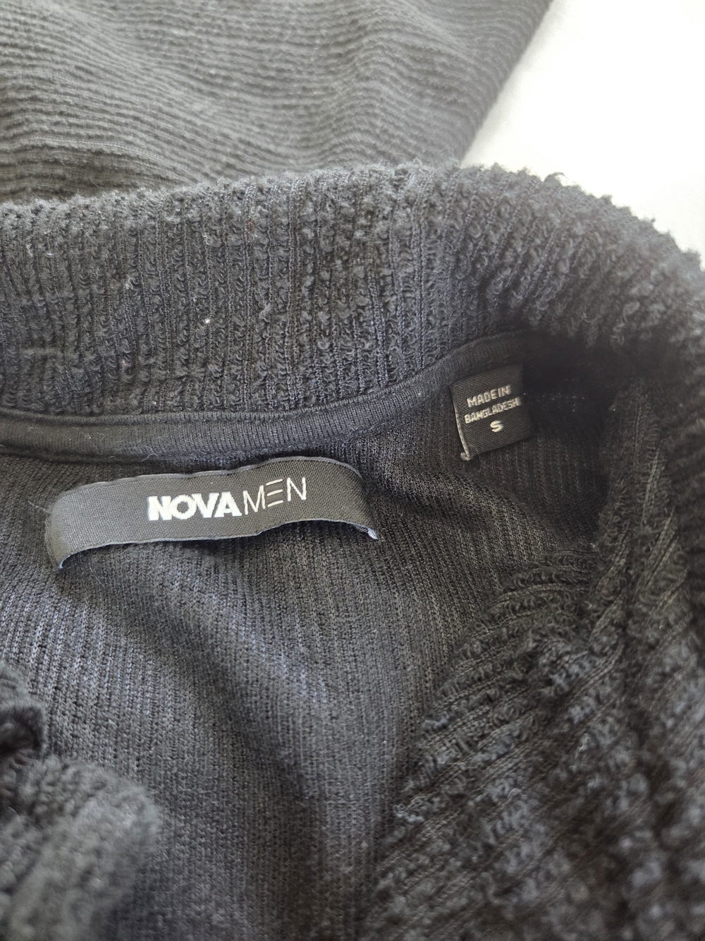 Cozy Black Knit Lounge Set - Picture 14 of 15